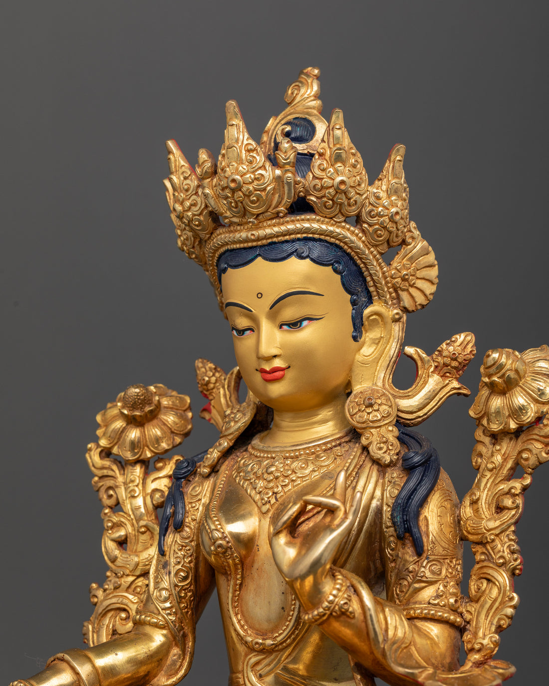 Embodying Compassion: The Green Tara Statue