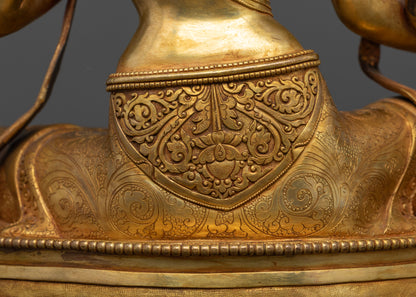 Mystical Guardian: The Green Tara Figurine