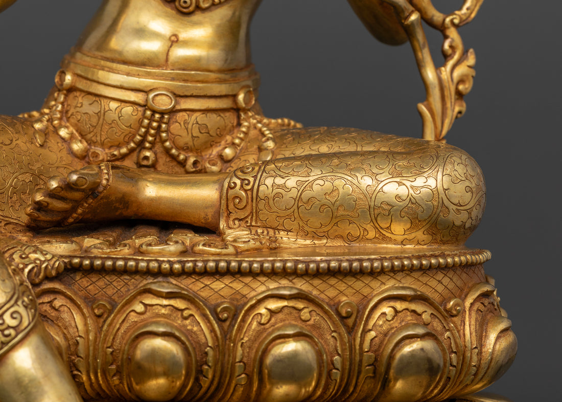 Crafting Serenity: The Green Tara Statue