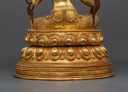 Crafting Serenity: The Green Tara Statue