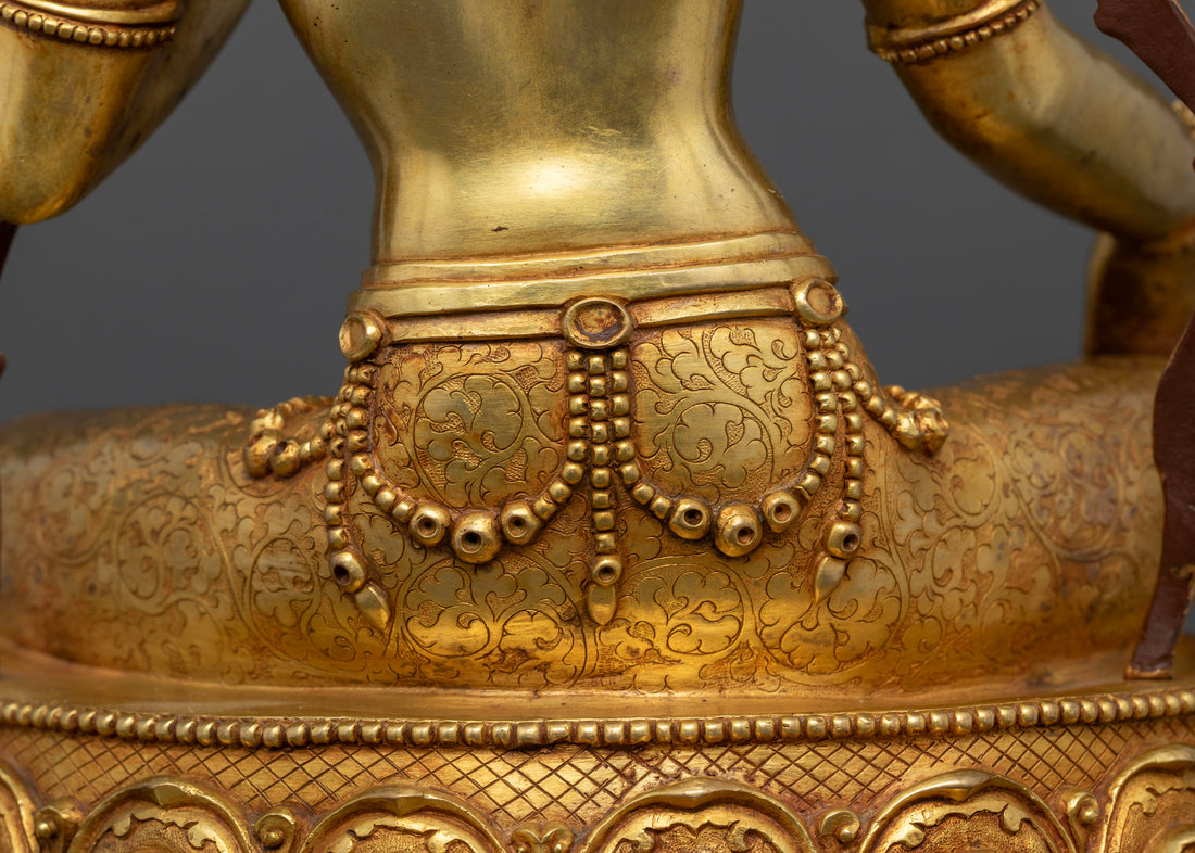 Crafting Serenity: The Green Tara Statue