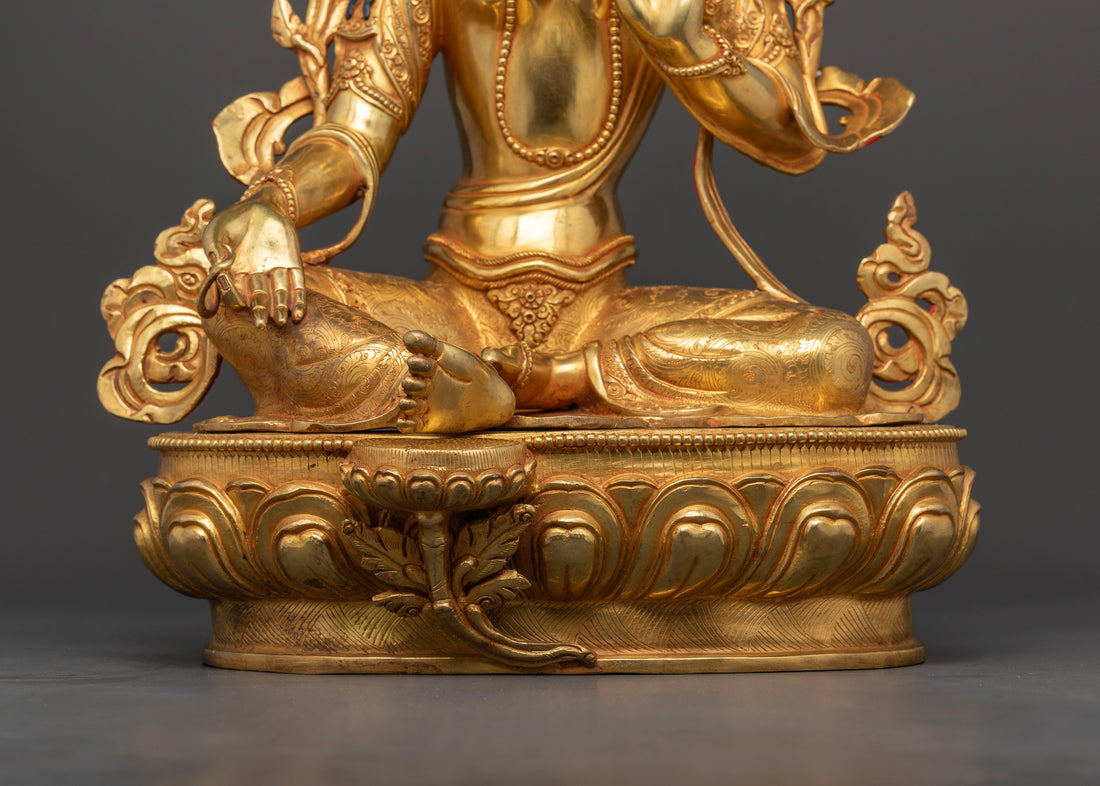 Grace and Serenity: The Green Tara Sculpture