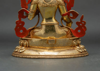 Beautiful White Tara Statue – Fine Buddhist Sculpture