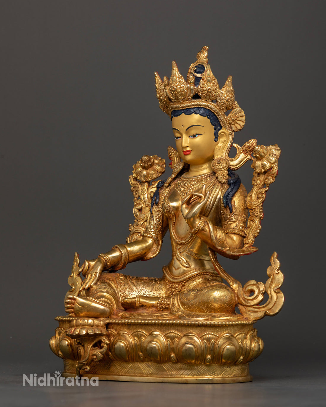 Embodying Compassion: The Green Tara Statue