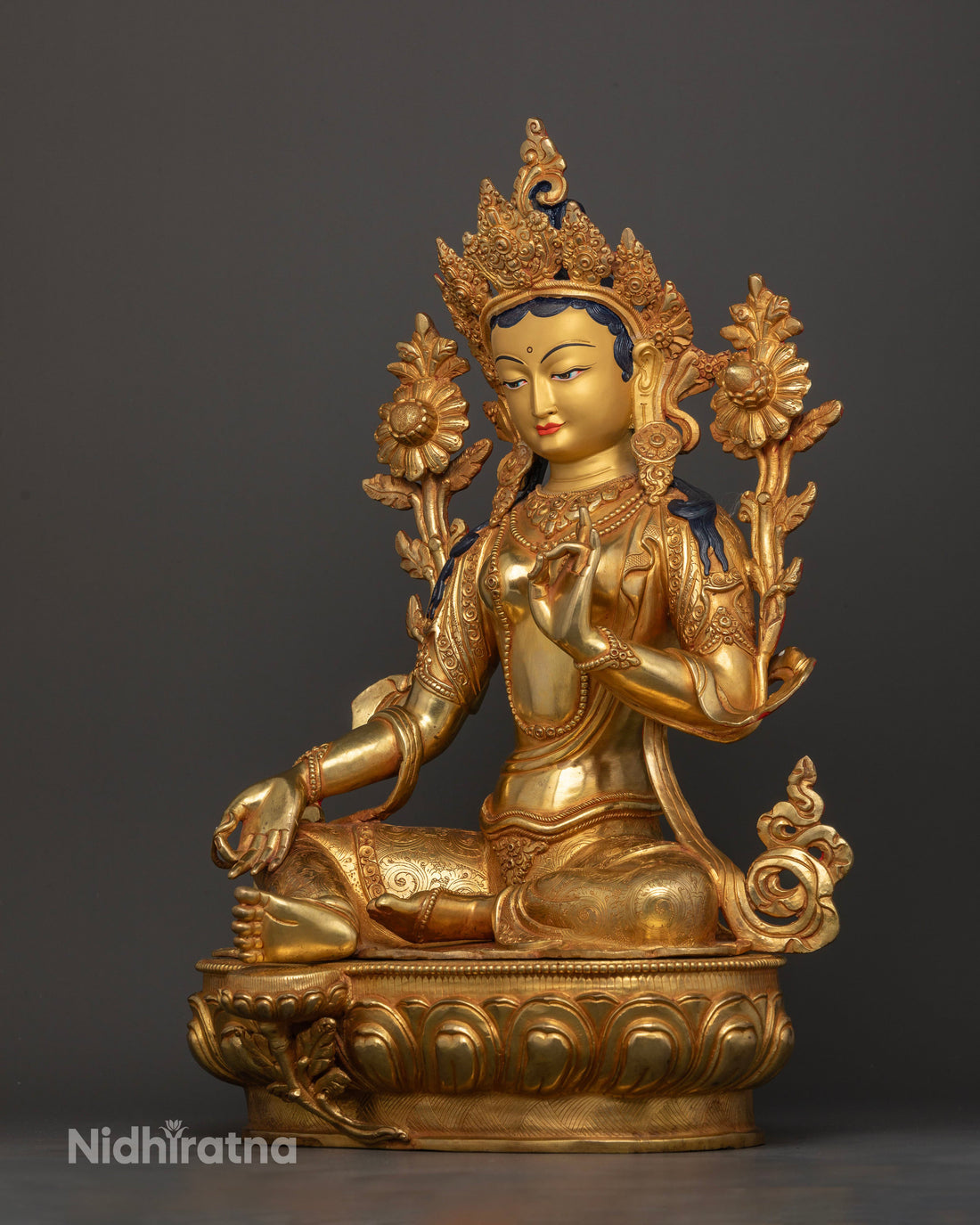 Grace and Serenity: The Green Tara Sculpture