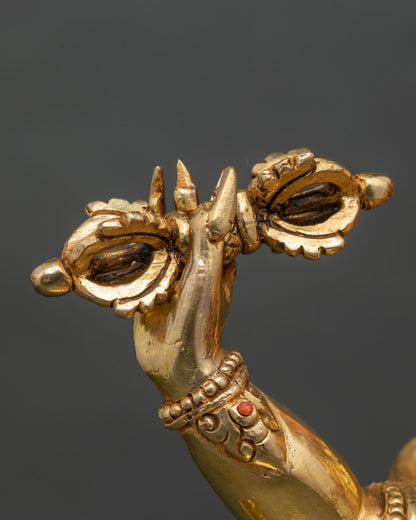 Vajrapani Statue | Handmade Thunderbolt Holder Figurine