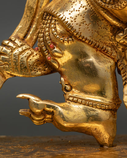 Vajrapani Statue | Handmade Thunderbolt Holder Figurine