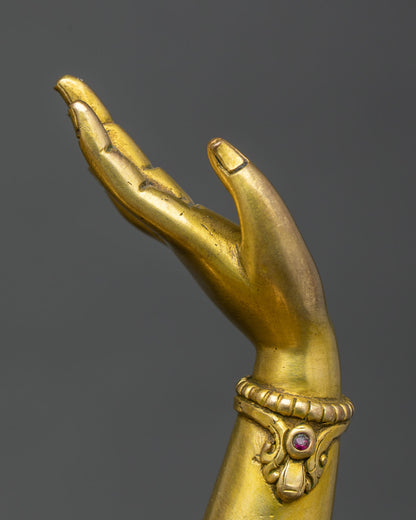 Handmade Statue of Namgyalma | Longevity Goddess