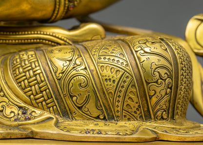 Amitayus Bodhisattva Statue – Handmade in Nepal