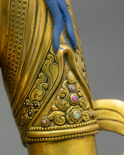 Amitayus Bodhisattva Statue – Handmade in Nepal