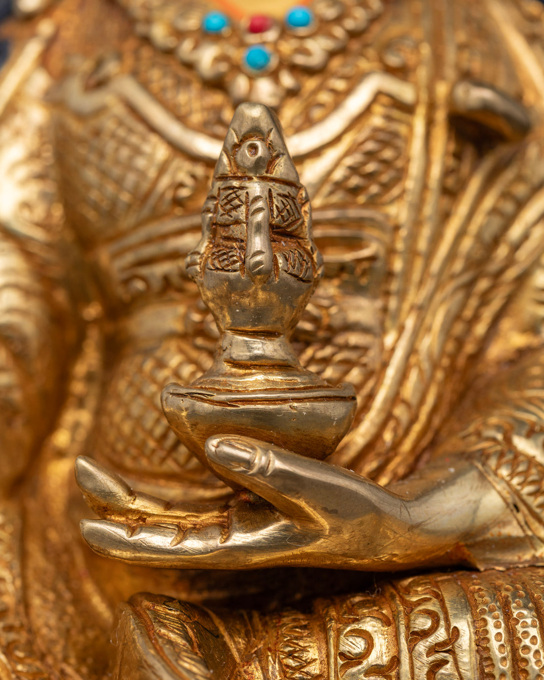 Guiding Wisdom: The Guru Rinpoche Statue