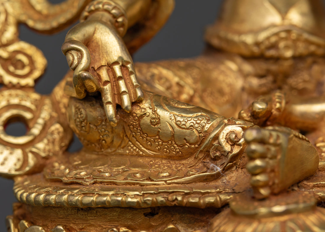 Sacred Elegance: The Green Tara Effigy