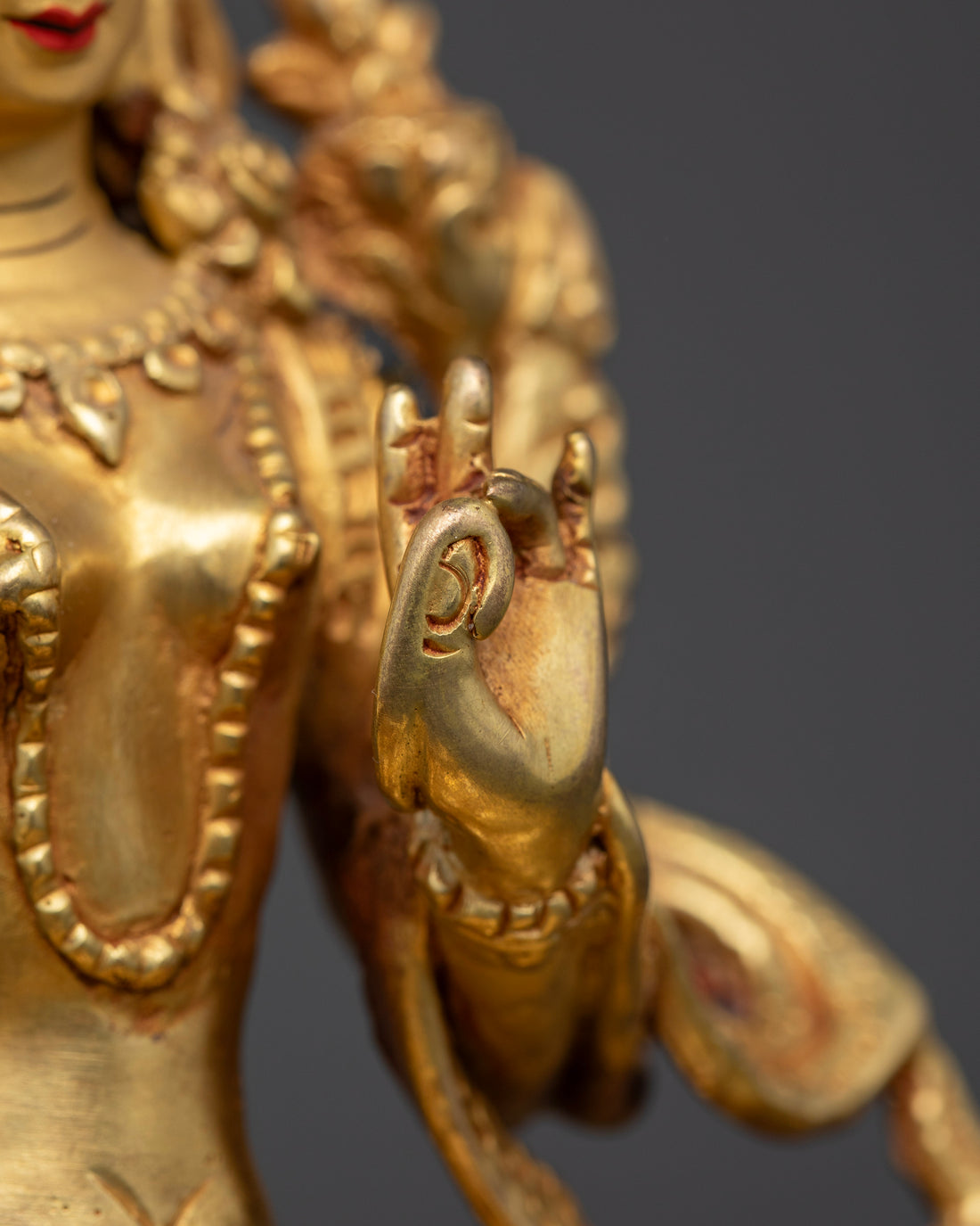 Sacred Elegance: The Green Tara Effigy