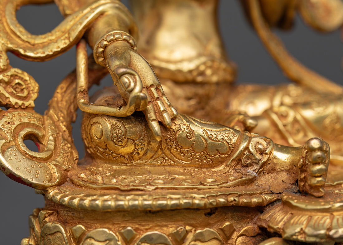 Sacred Elegance: The Green Tara Effigy