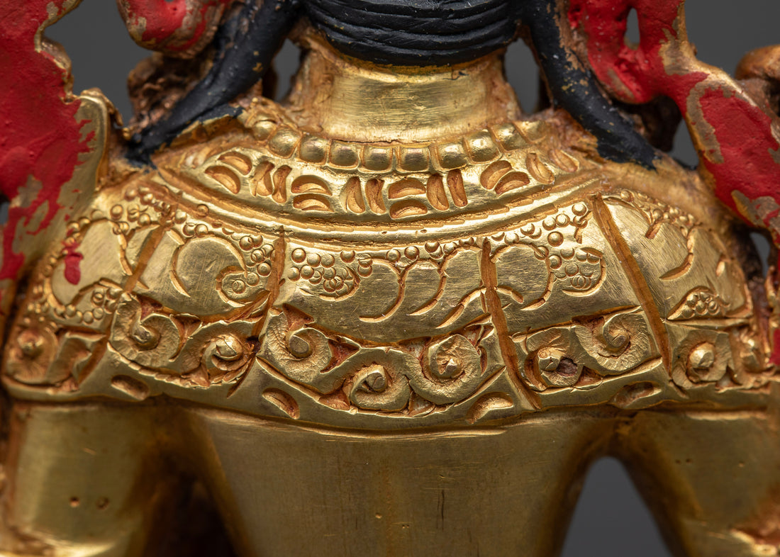 Sacred Elegance: The Green Tara Effigy