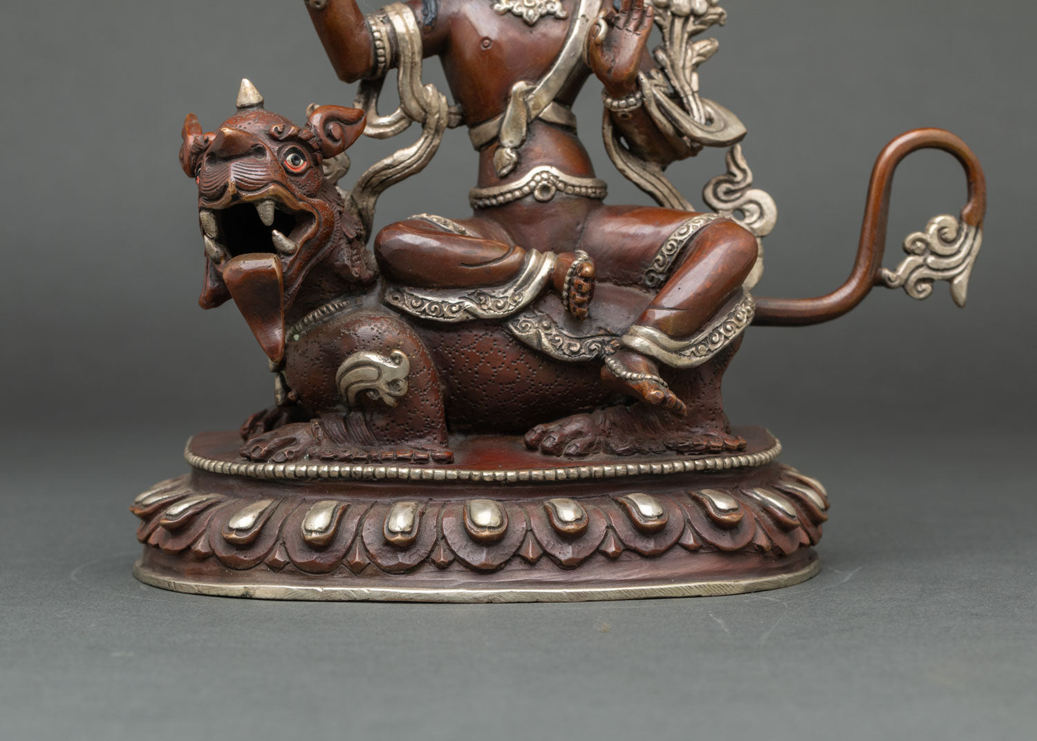 Lion Manjushri Statue