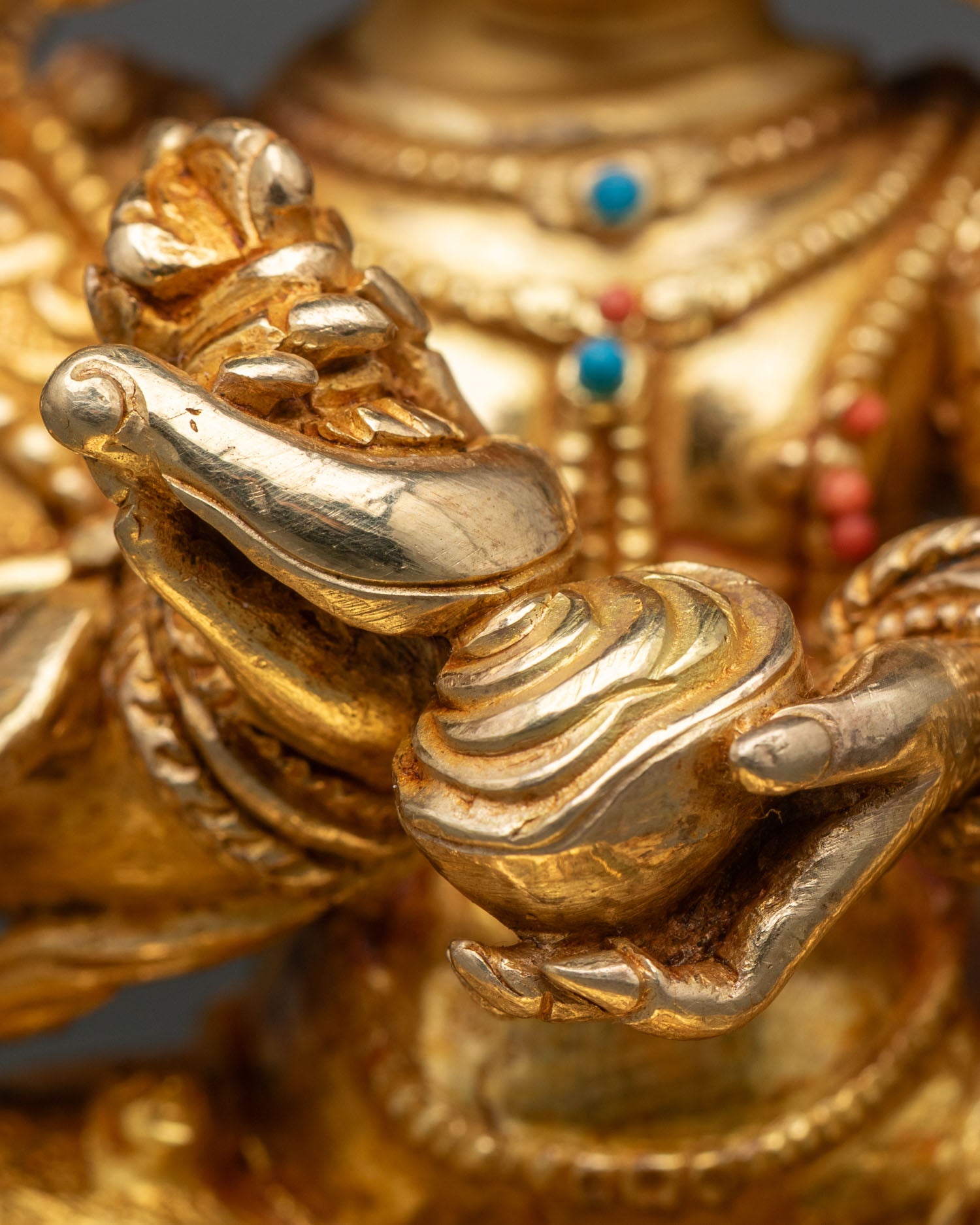 Four Armed Mahakala Statue | Wrathful Buddhist Protector