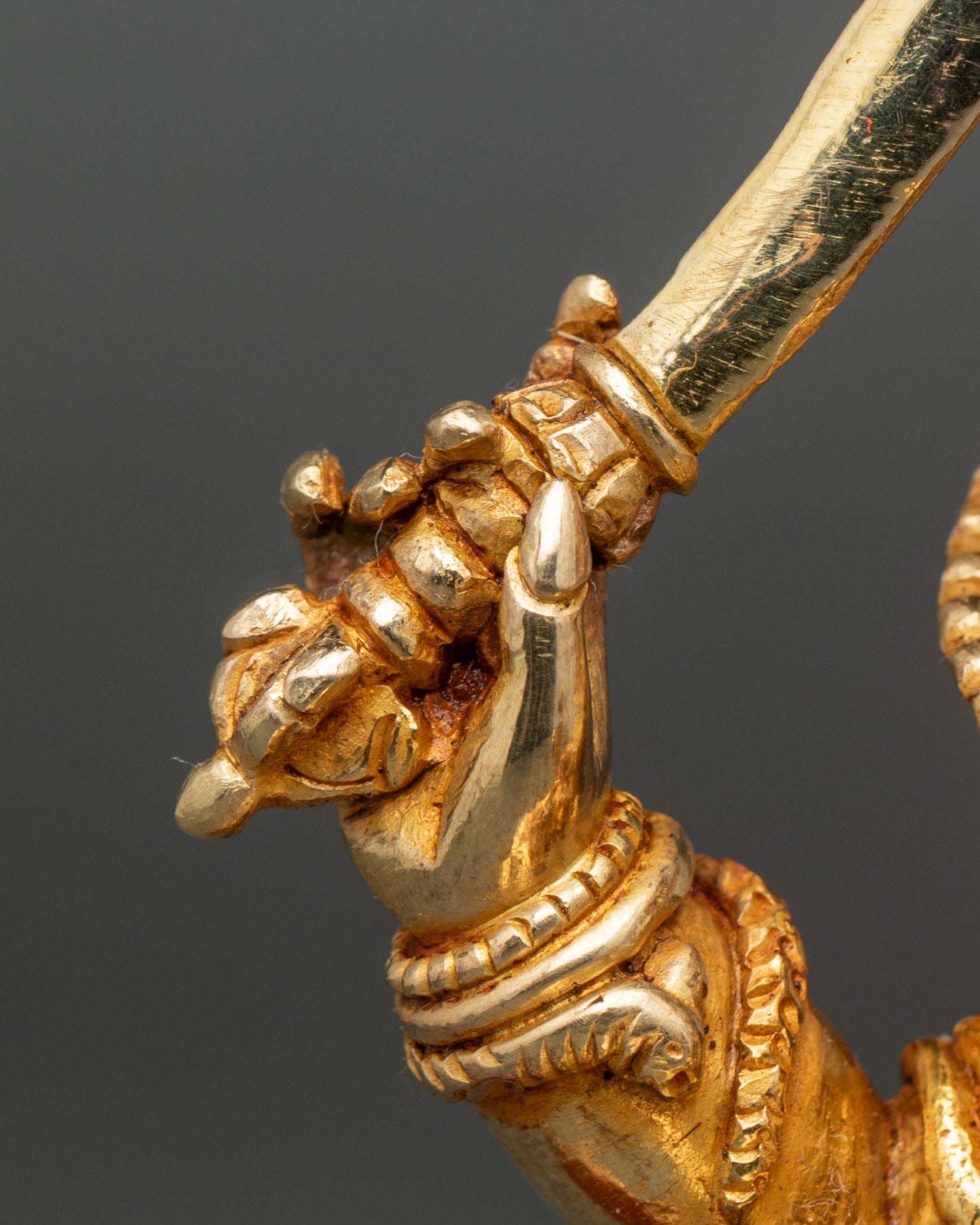 Four Armed Mahakala Statue | Wrathful Buddhist Protector