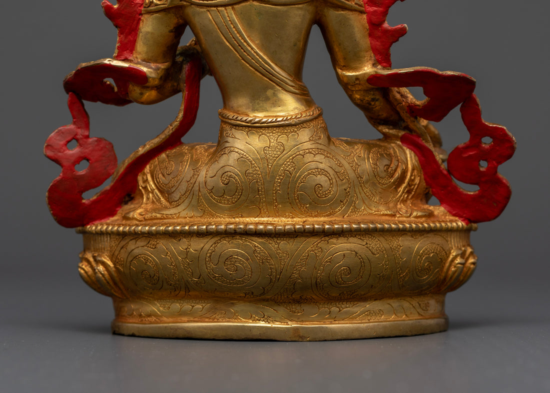 The Compassionate Guardian: Green Tara Statue