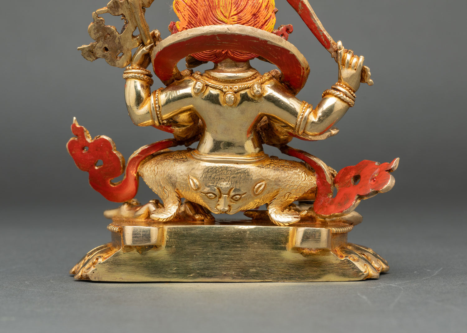 Four Armed Mahakala Statue | Wrathful Buddhist Protector