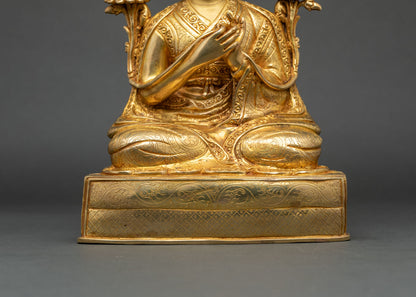 3rd Karmapa Copper Statue | The Head of Karma Kagyu