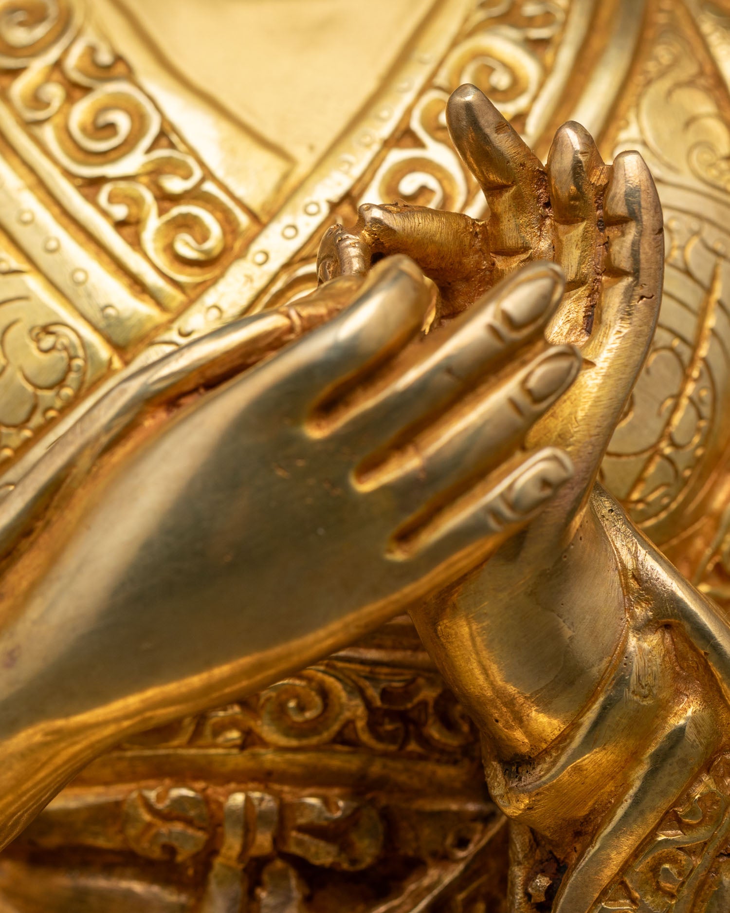 3rd Karmapa Copper Statue | The Head of Karma Kagyu