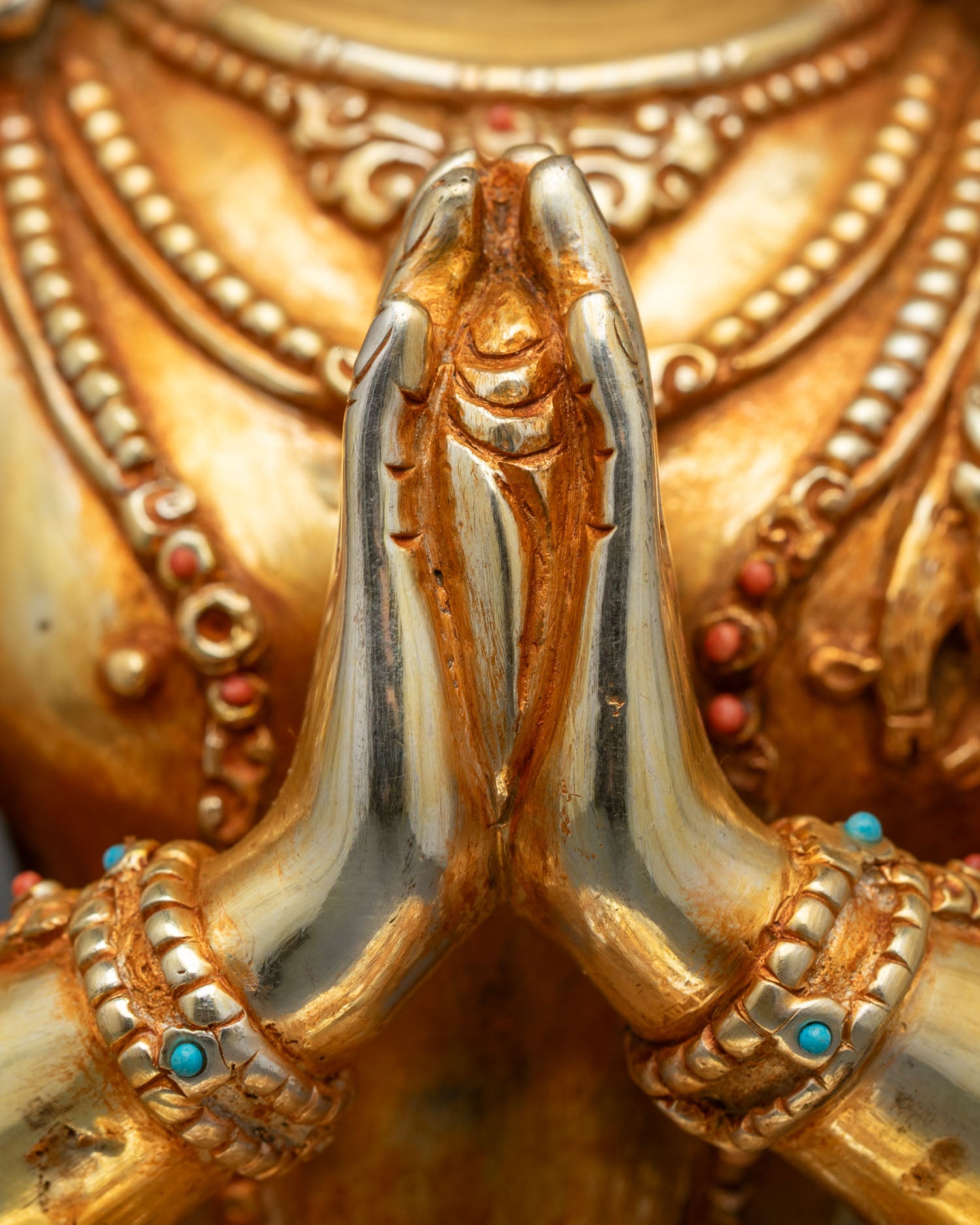 Authentic Chenrezig Statue – Buddhist God of Compassion