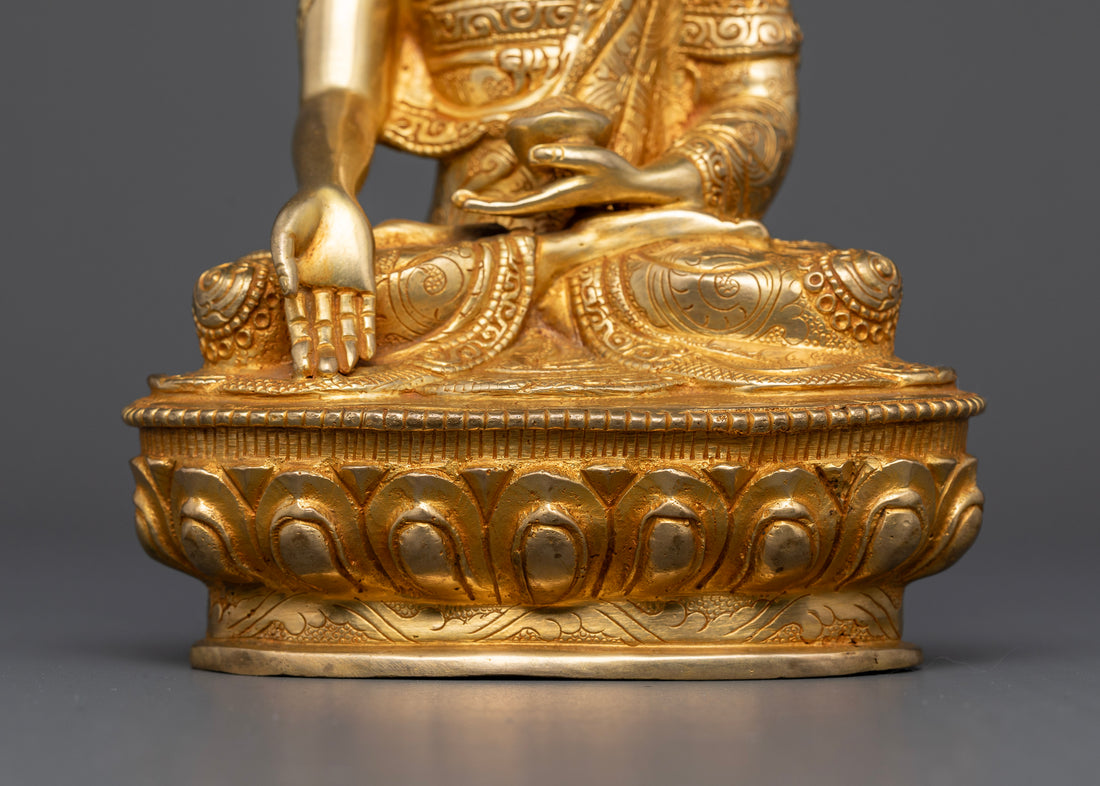 The Jewel-Born: Ratnasambhava Statue