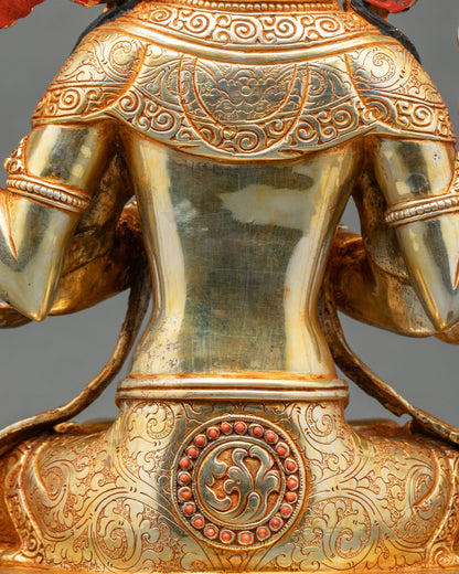 Authentic Chenrezig Statue – Buddhist God of Compassion