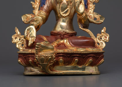 Empowering Wisdom: The Green Tara Figurine