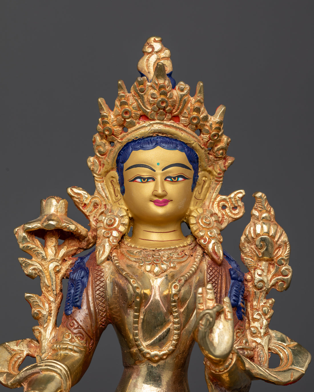 Empowering Wisdom: The Green Tara Figurine