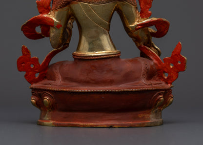 Empowering Wisdom: The Green Tara Figurine
