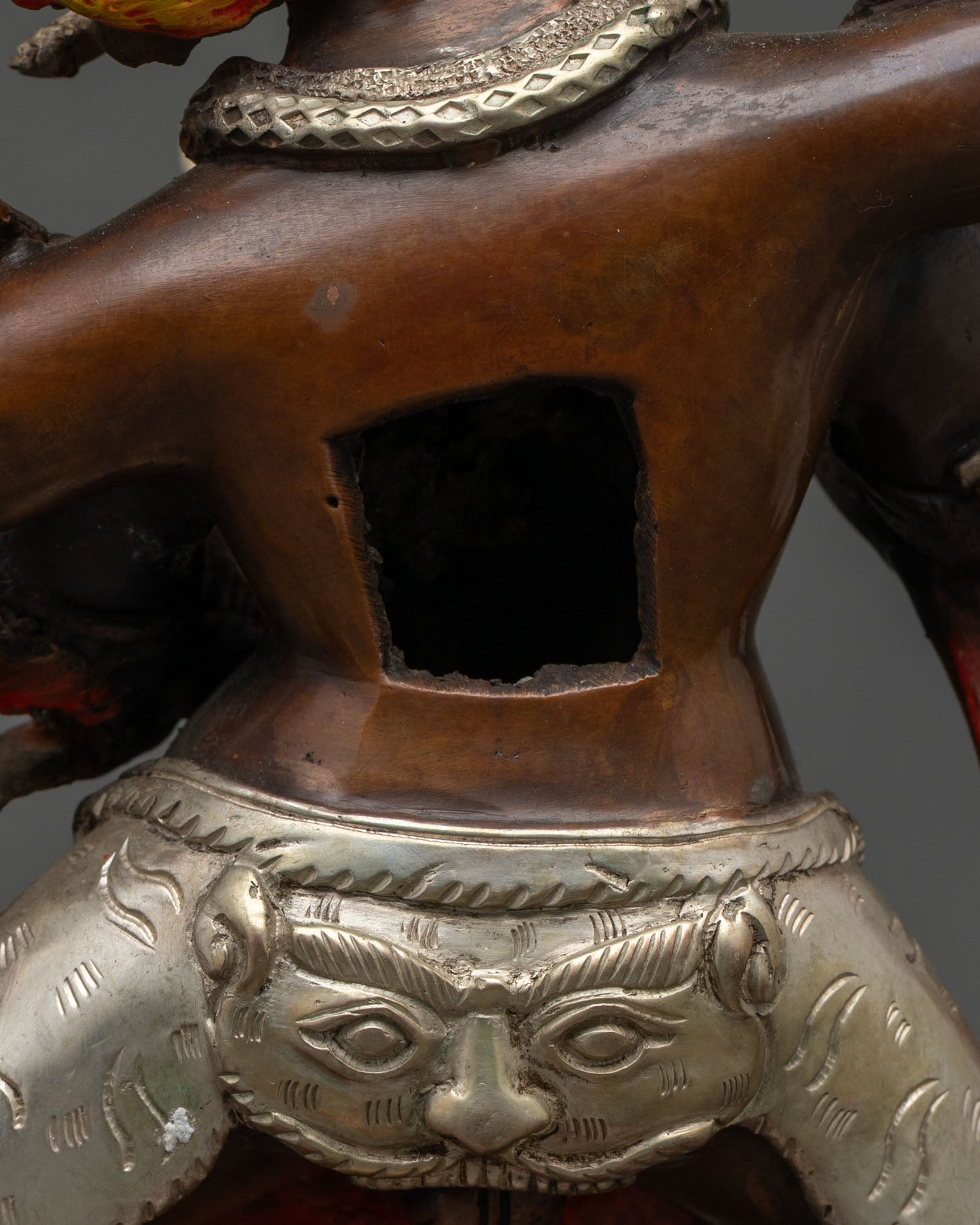 Four-Armed Vajrapani Statue – Buddhist Dharma Protector Art