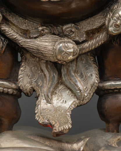 Sakya Mahakala Statue | Wrathful Protector Deity