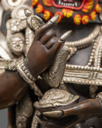 Sakya Mahakala Statue | Wrathful Protector Deity