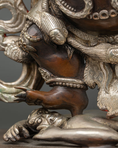 Sakya Mahakala Statue | Wrathful Protector Deity