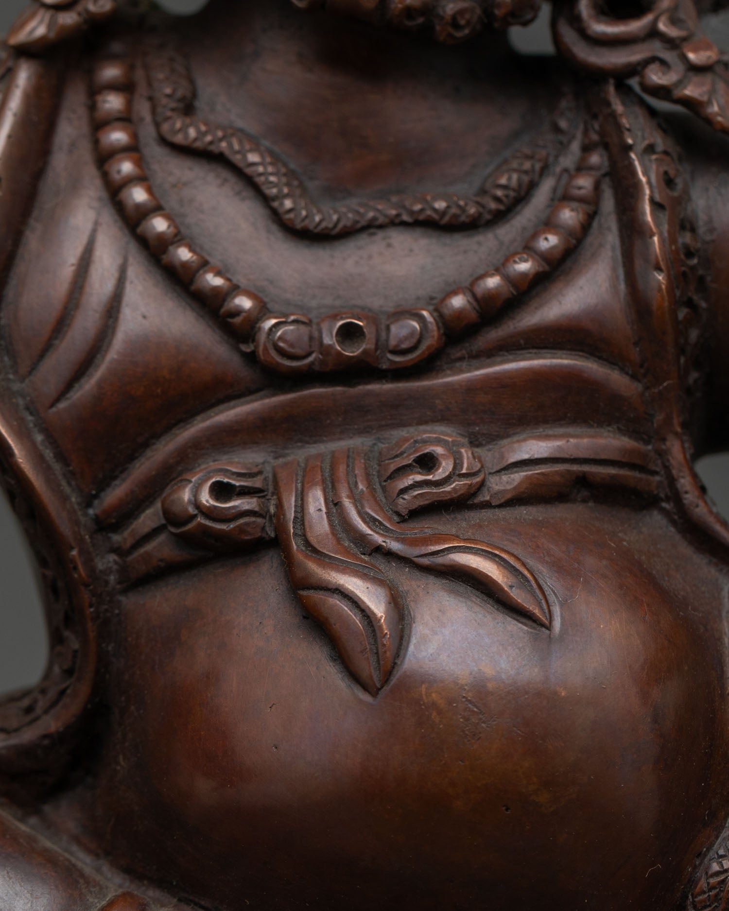 Garwa Nagpo Damchen Statue | Fierce Protector of Dharma