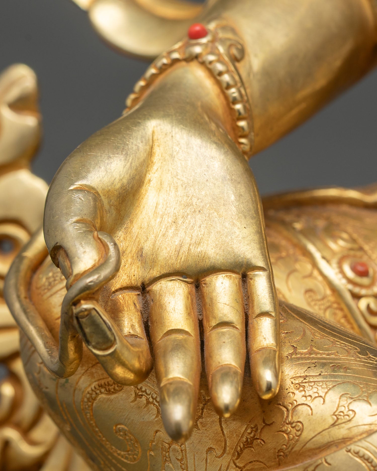 Green Tara Statue | Compassionate Goddess Figurine