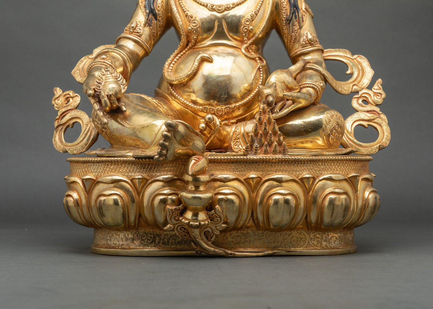 Premium Dzambhala Statue | High-Quality Buddhist Sculpture
