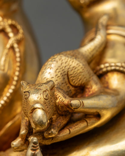 Jambhala Statue | Traditional Tibetan Buddhist Craft