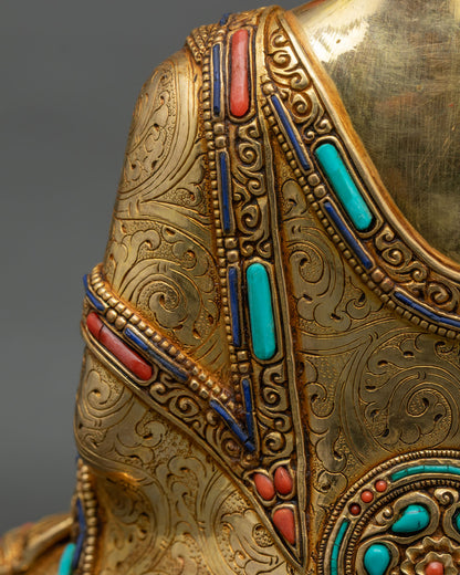 Handcrafted Medicine Buddha Statue – Spiritual Home Decor