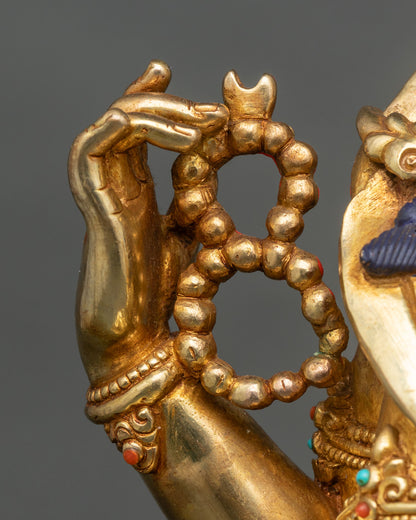 Chenrezig Statue | Four-Armed Compassionate Bodhisattva Figure