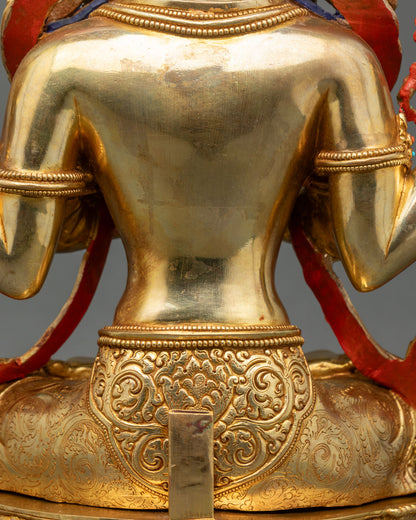 Chenrezig Statue | Four-Armed Compassionate Bodhisattva Figure