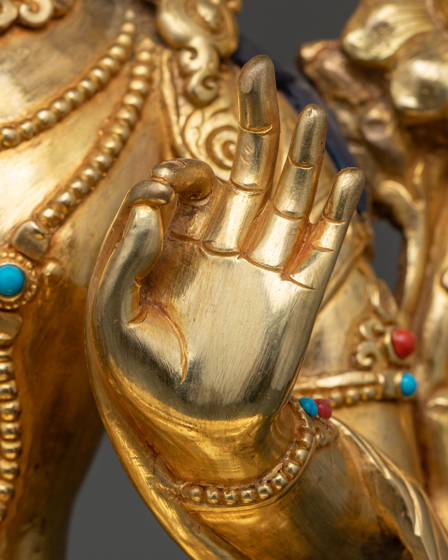Manjushri Sculpture | Sacred Bodhisattva of Wisdom
