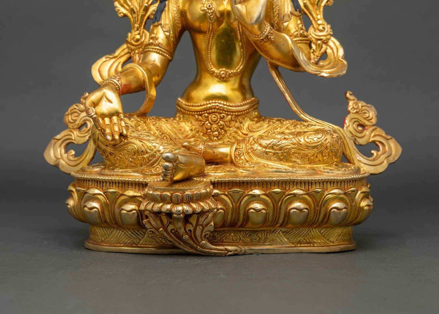 Green Tara Statue | Buddhist Art for Spiritual Decor