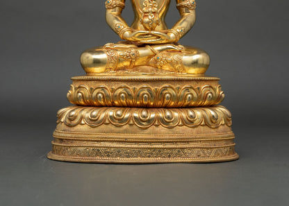 Authentic Amitayus Statue | Sacred Buddhist Sculpture