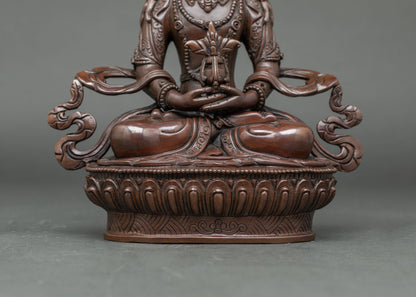 Handcrafted Amitayus Statue for Spiritual Blessing