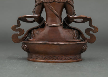 Handcrafted Amitayus Statue for Spiritual Blessing