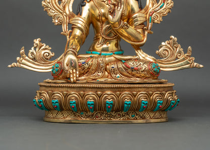 Goddess White Tara Statue – Healing and Longevity Symbol