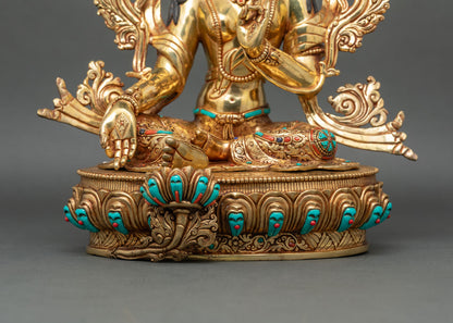 Goddess Green Tara Statue – Symbol of Compassion